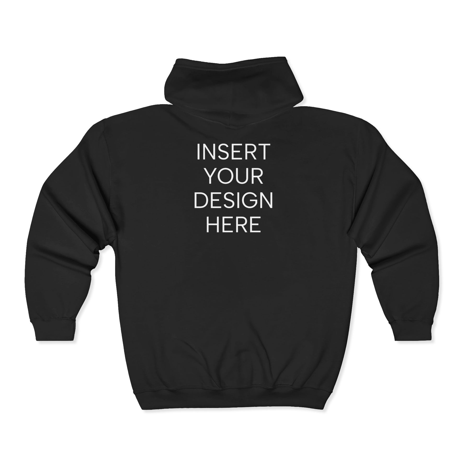 Customizable Zip-Up Hoodie