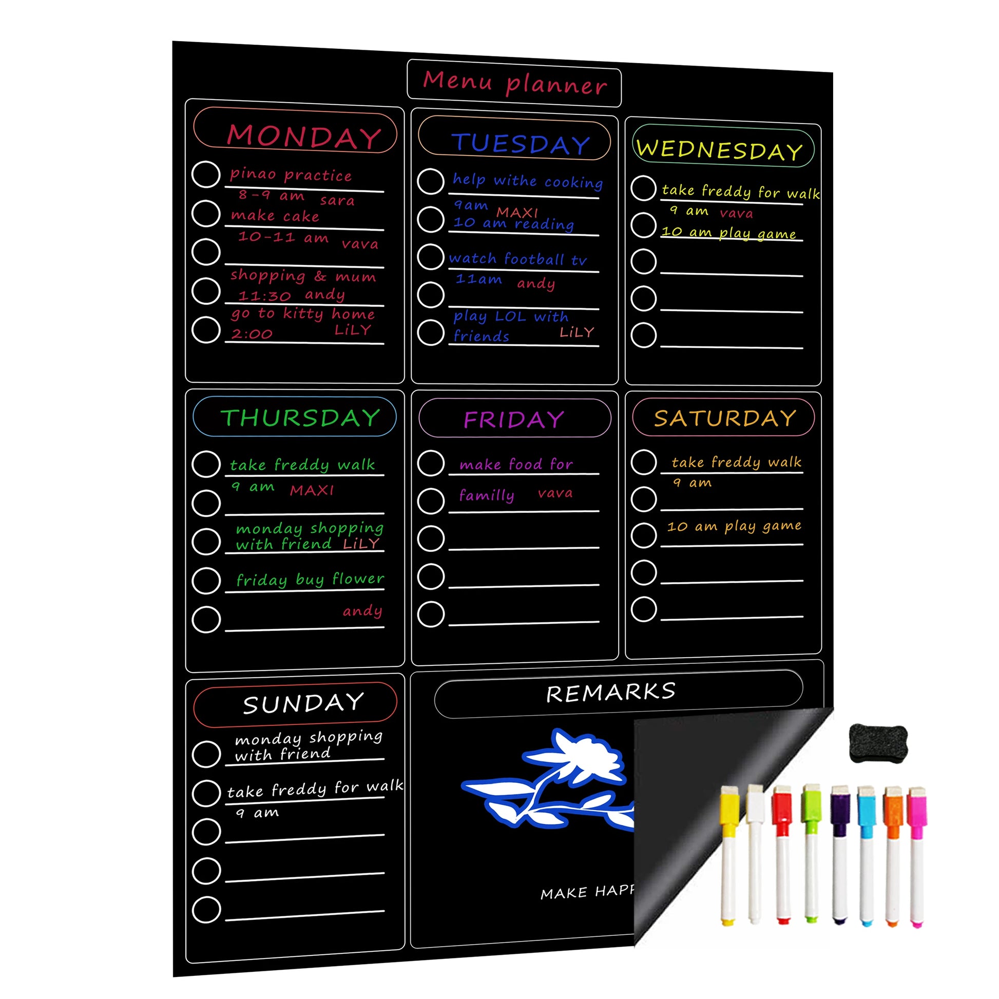 Weekly Finance Vision Board