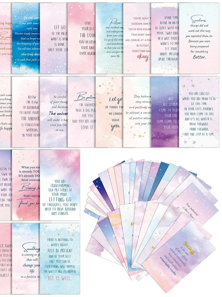 Uplifting Positive Affirmation Note Cards