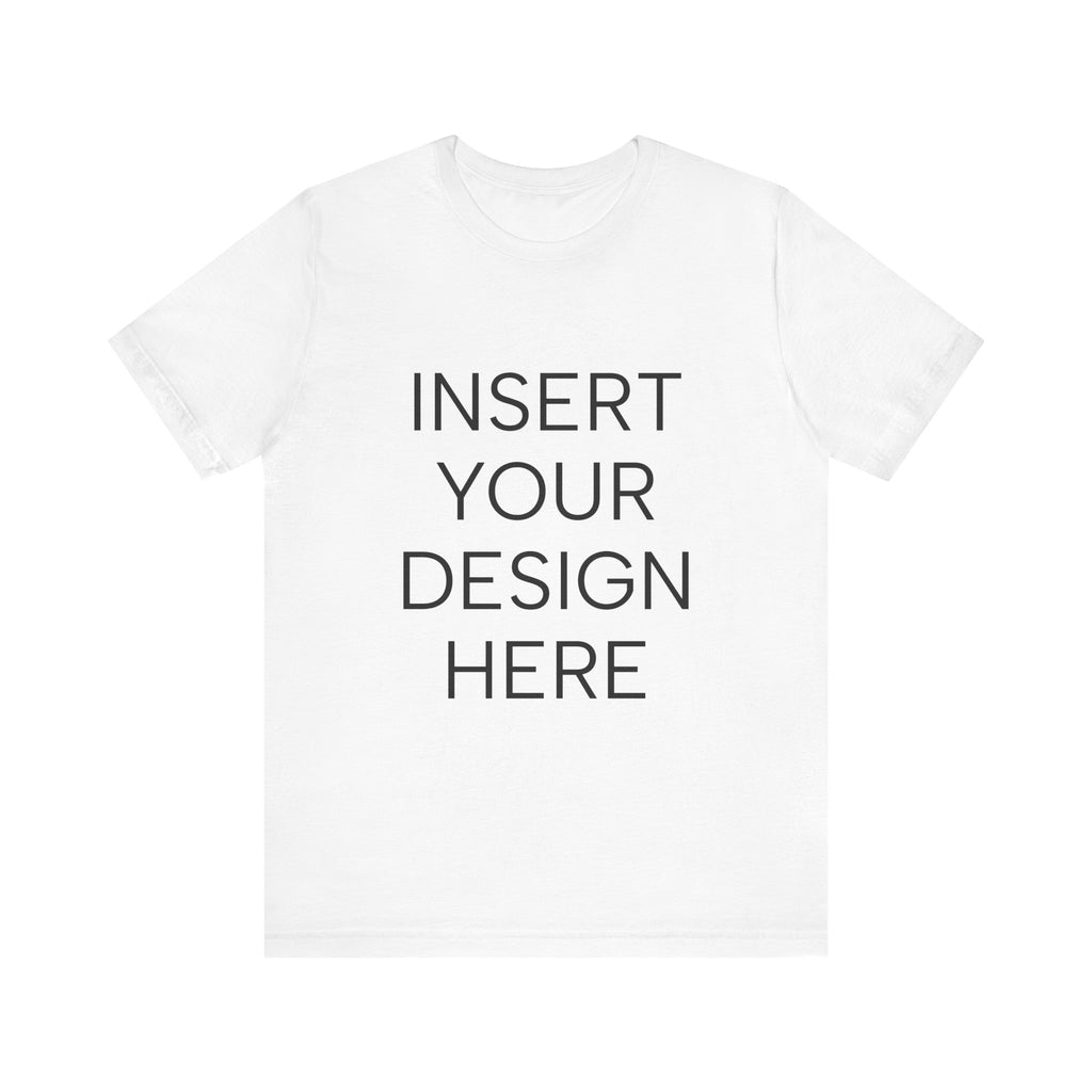 Customizable Unisex Short Sleeve Tee