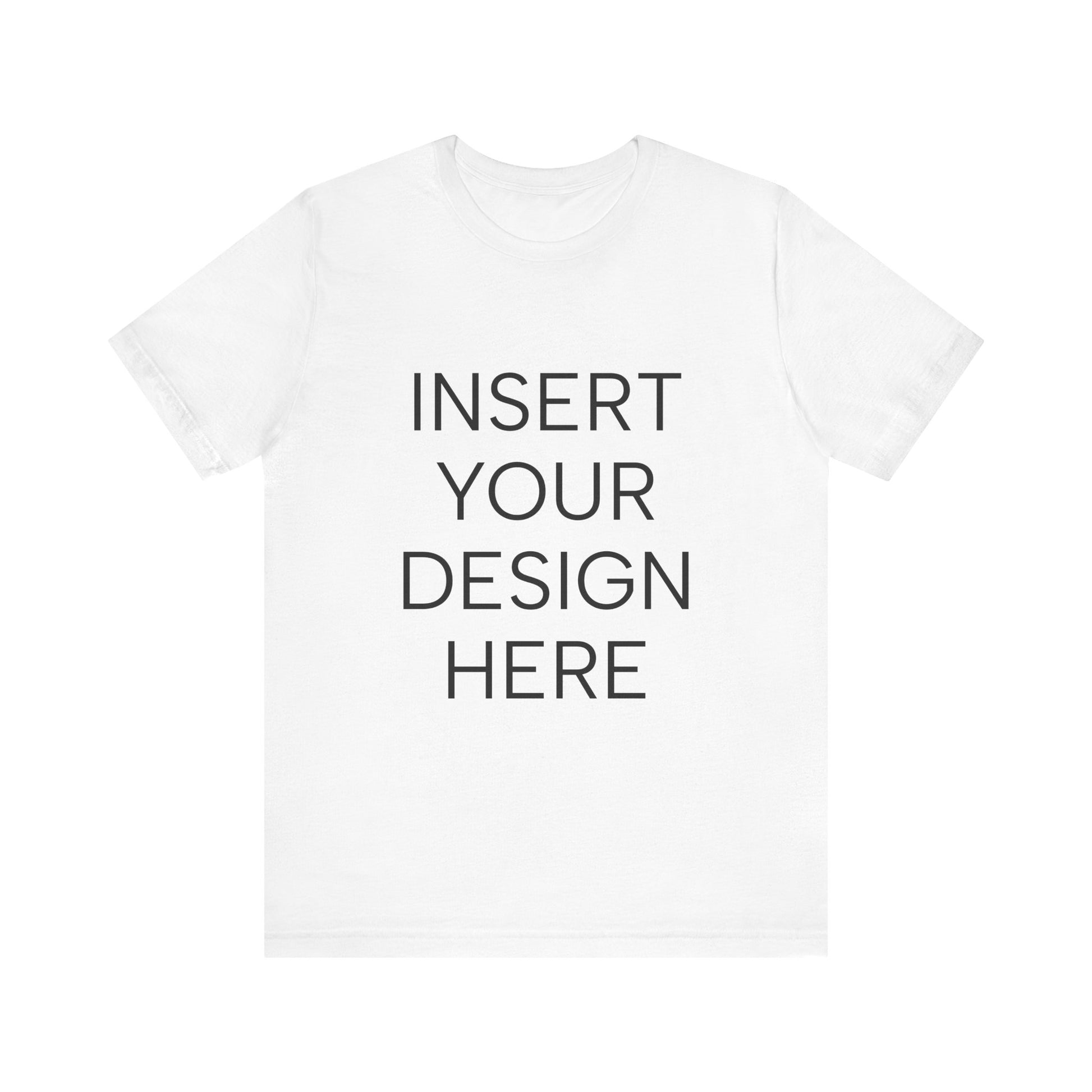 Customizable Unisex Short Sleeve Tee