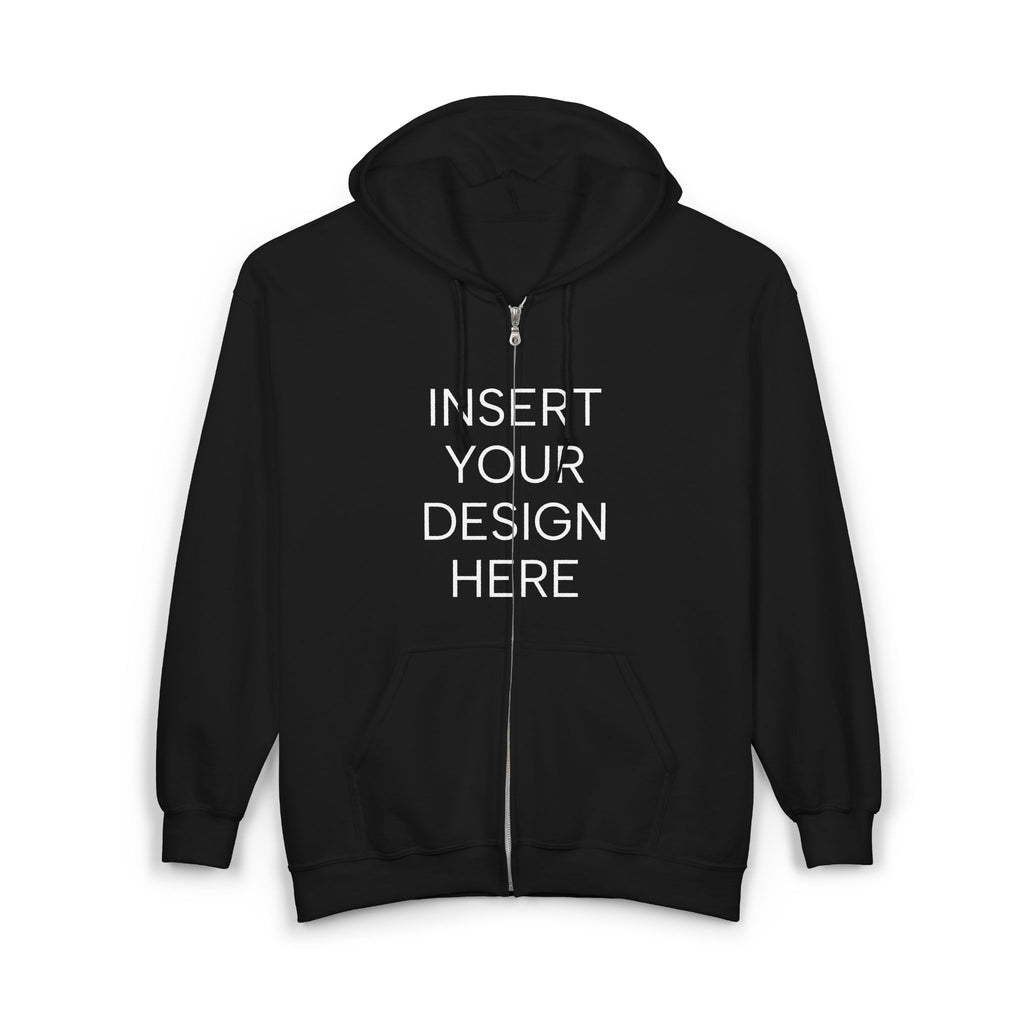 Customizable Zip-Up Hoodie