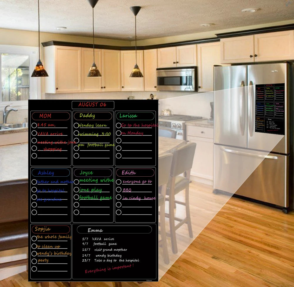 Weekly Finance Vision Board