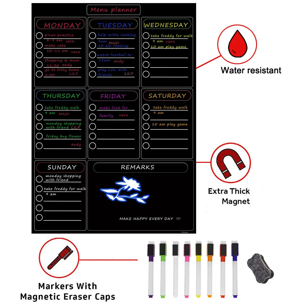 Weekly Finance Vision Board