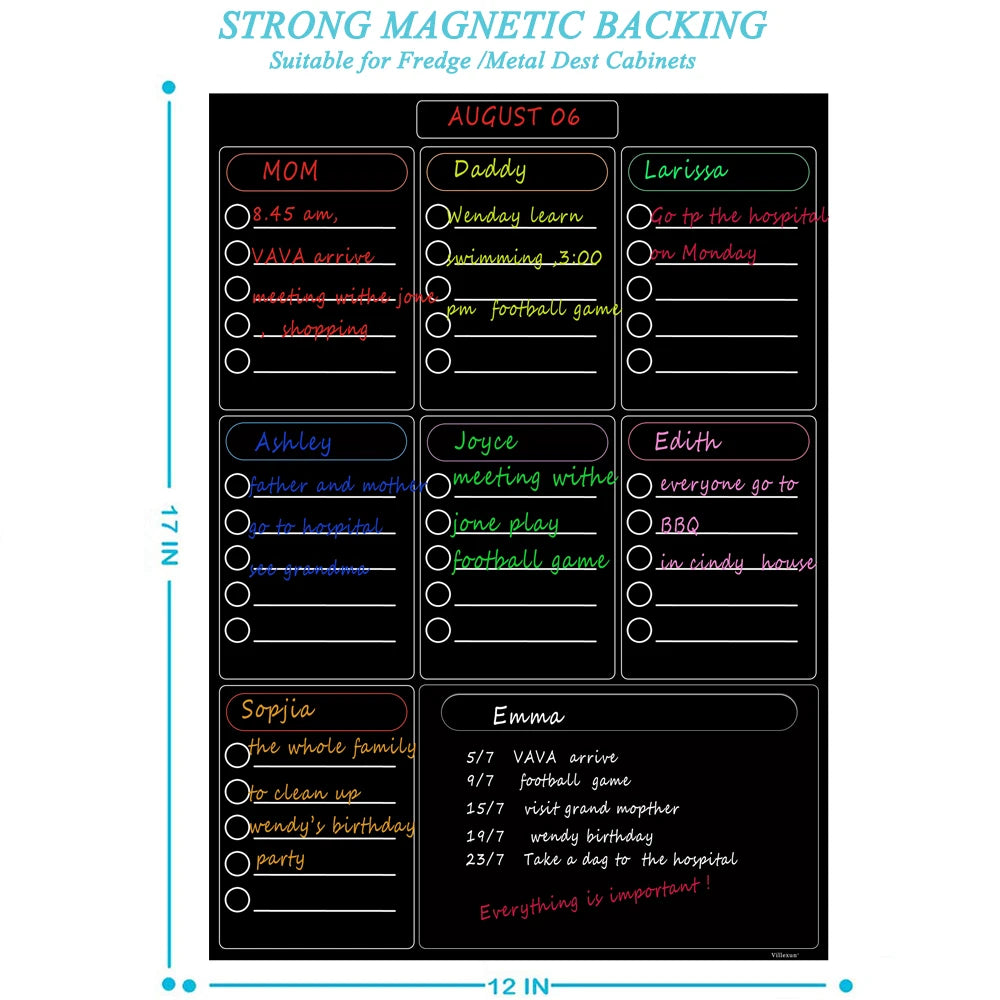 Weekly Finance Vision Board