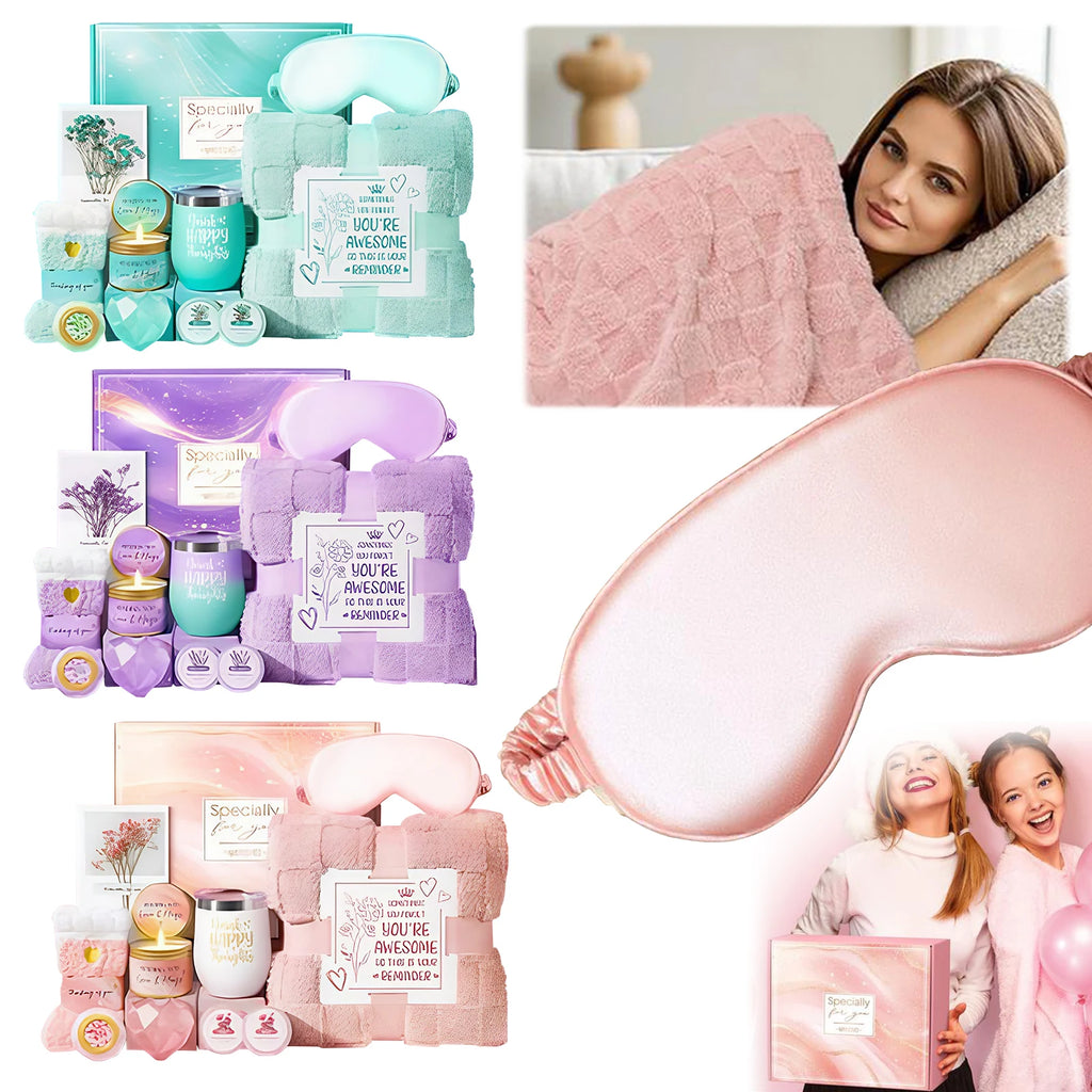 10 Pcs Bath Gift Set Spa Basket Self-Care