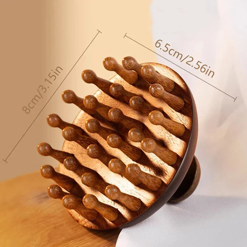 Multi-Functional Wood Therapy Massage Comb