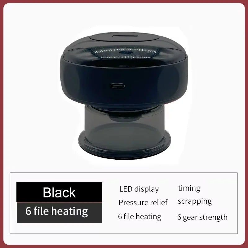 Rechargeable Electric Vacuum Cupping Massager