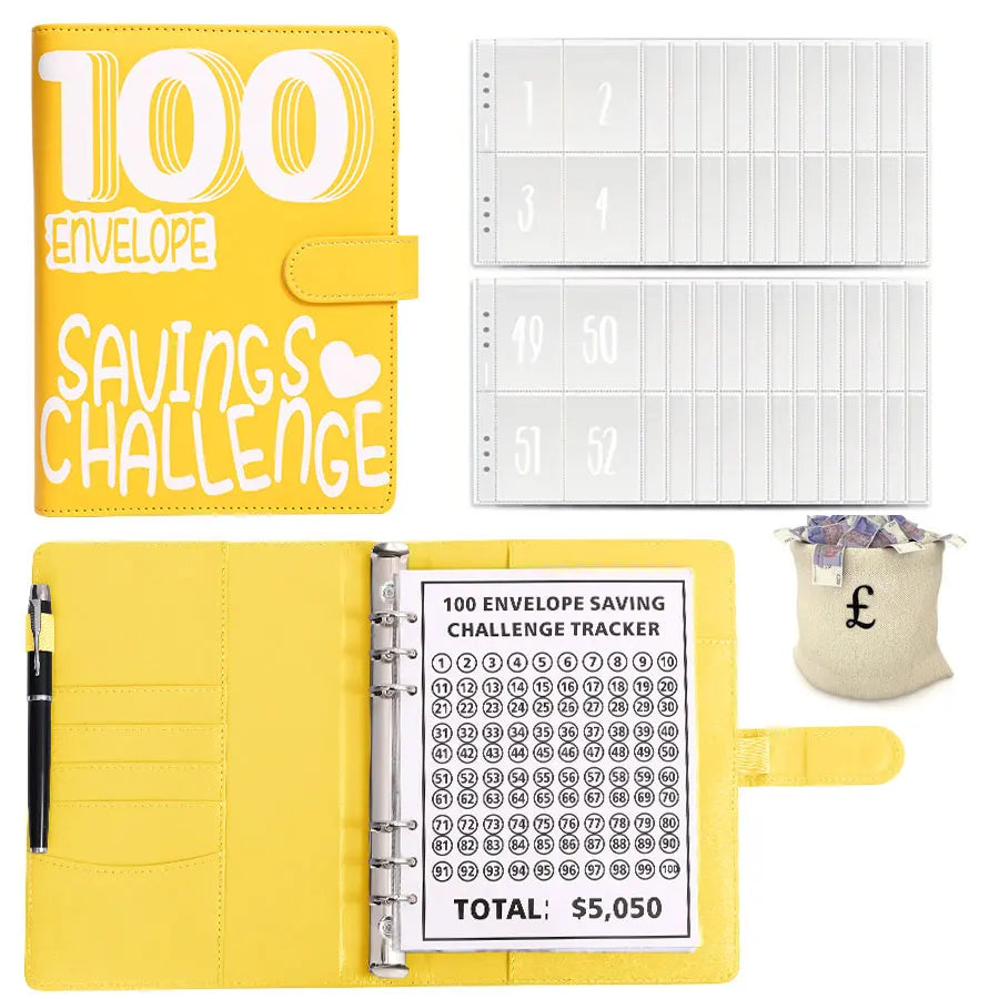 100 Envelope Challenge Binder