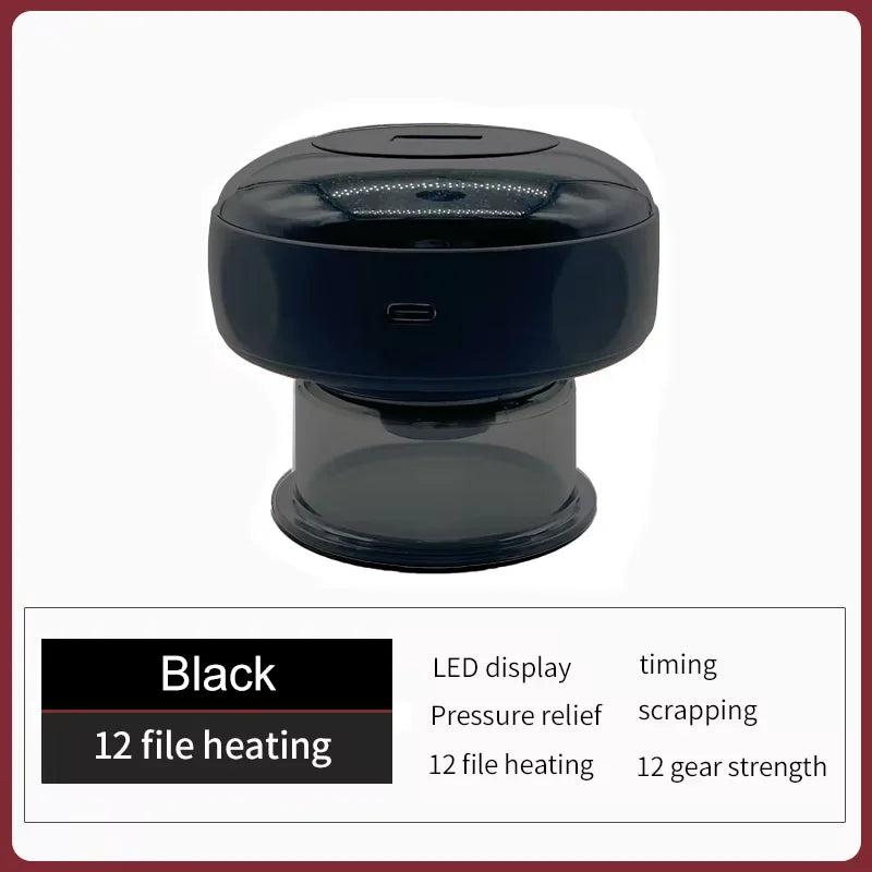 Rechargeable Electric Vacuum Cupping Massager