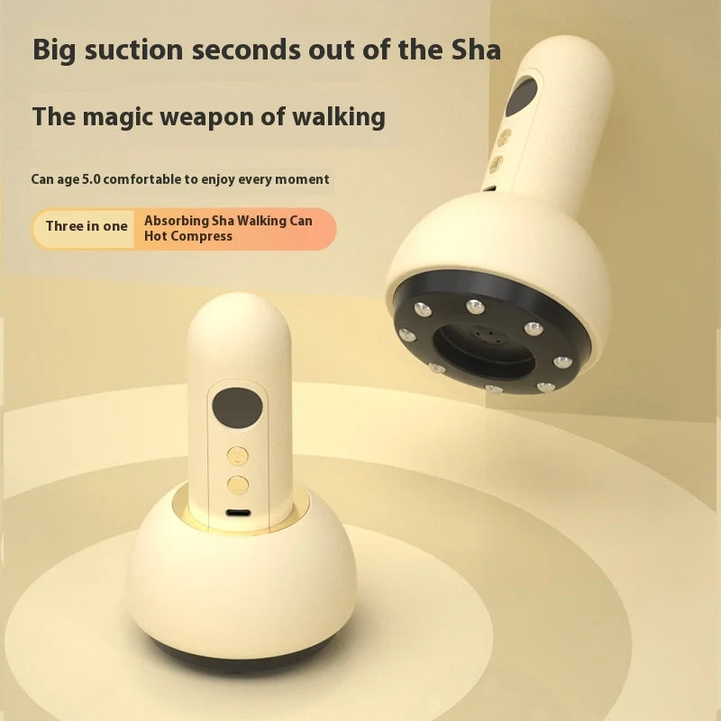 Rechargeable Electric Vacuum Cupping Massager