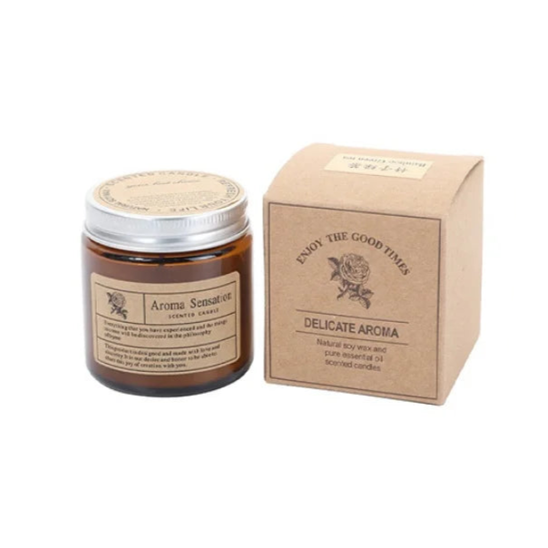 Scented Candles Smokeless Soy Candle Essential Oil