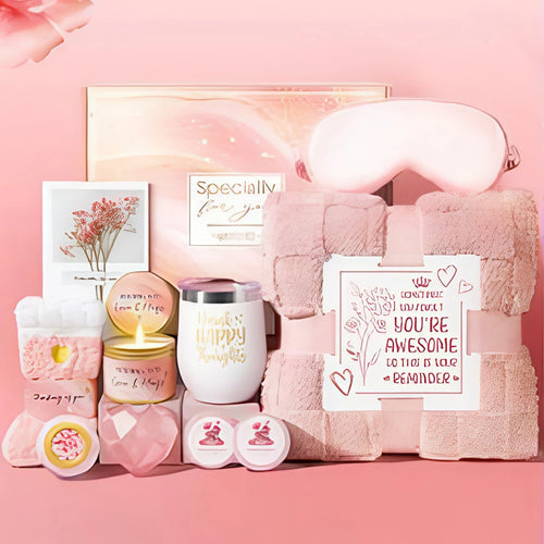 10 Pcs Bath Gift Set Spa Basket Self-Care