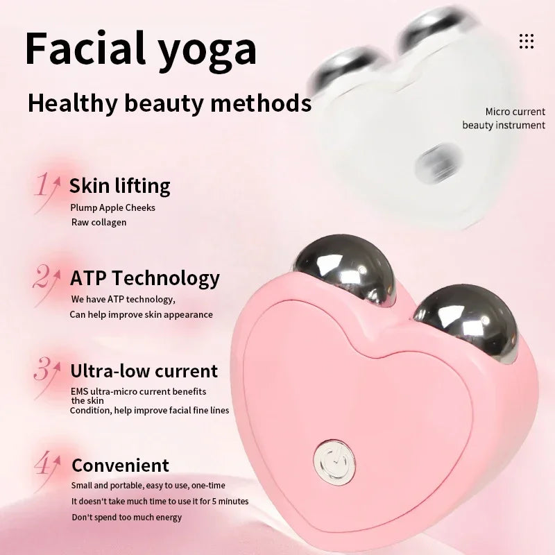 Portable Micro Current Face Lifting Roller