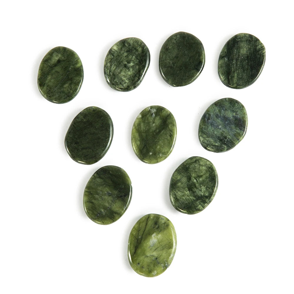 Natural Jade Eye Massage Stone