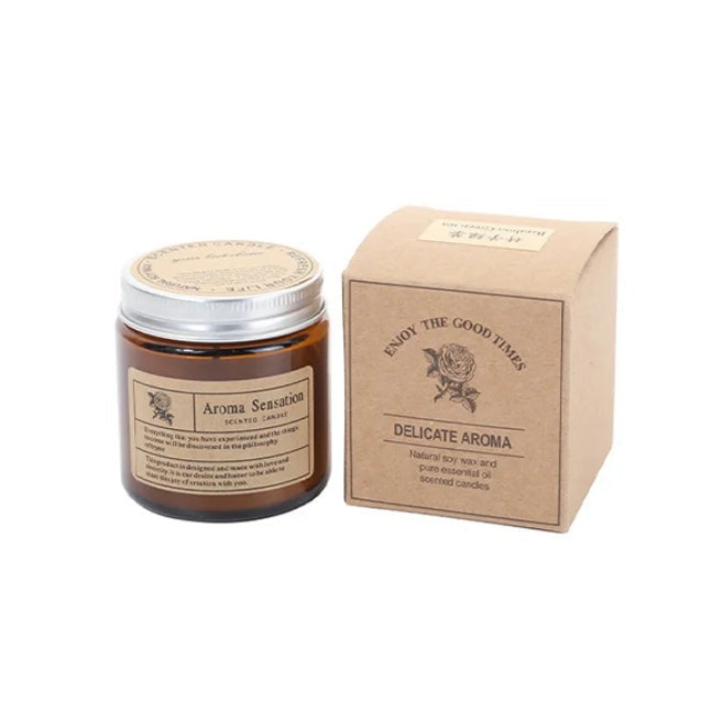 Scented Candles Smokeless Soy Candle Essential Oil