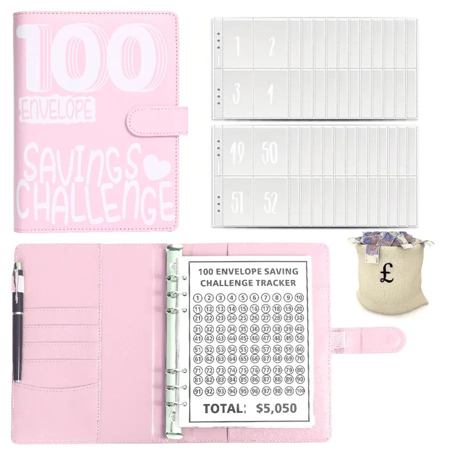 100 Envelope Challenge Binder