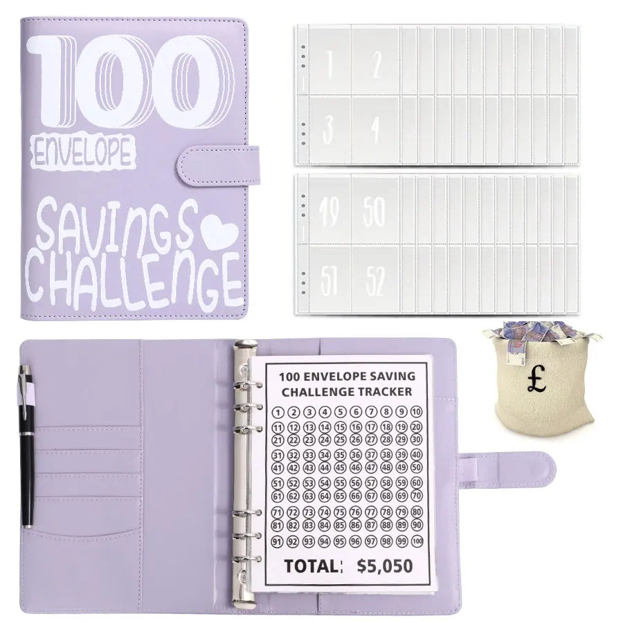 100 Envelope Challenge Binder