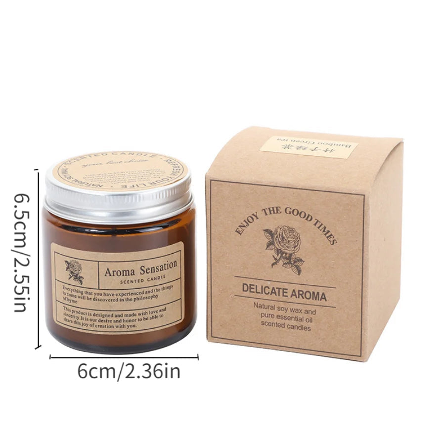 Scented Candles Smokeless Soy Candle Essential Oil