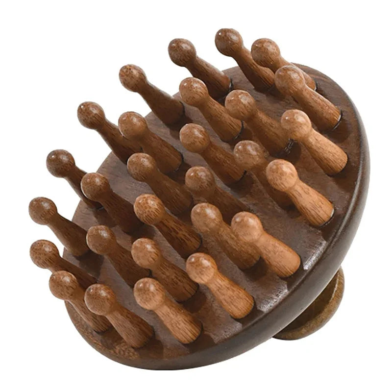 Multi-Functional Wood Therapy Massage Comb