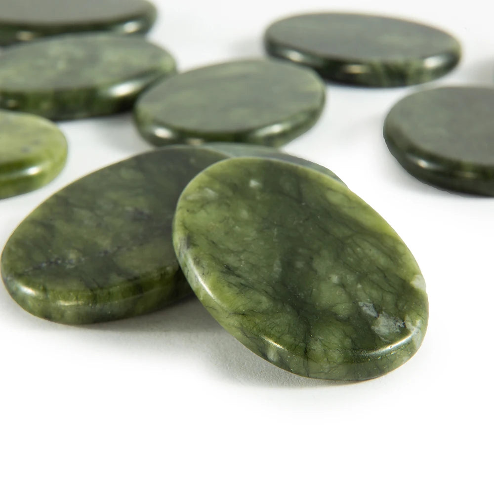 Natural Jade Eye Massage Stone