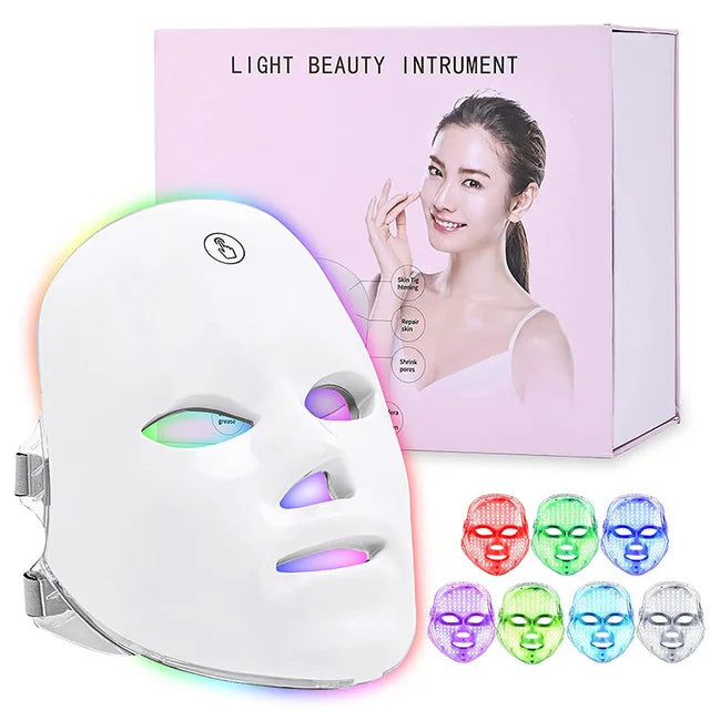 LED Infrared Light Therapy Face Mask